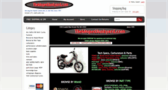 Desktop Screenshot of mopedjunkyard.com